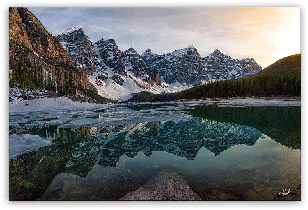 Moraine Lake - Banff, AB - Fine Art Photo Print